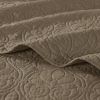 Reversible Bedspread Set Mocha Queen