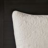 Reversible Bedspread Set Cream Queen