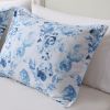 Floral Striped Comforter Set