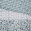 4 Piece Seersucker Quilt Set with Throw Pillow